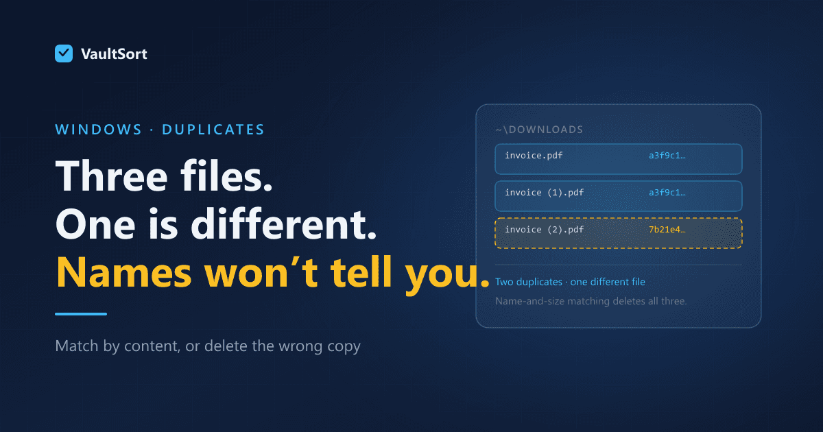 How to Find Duplicate Files on Windows Without Deleting the Wrong Copy