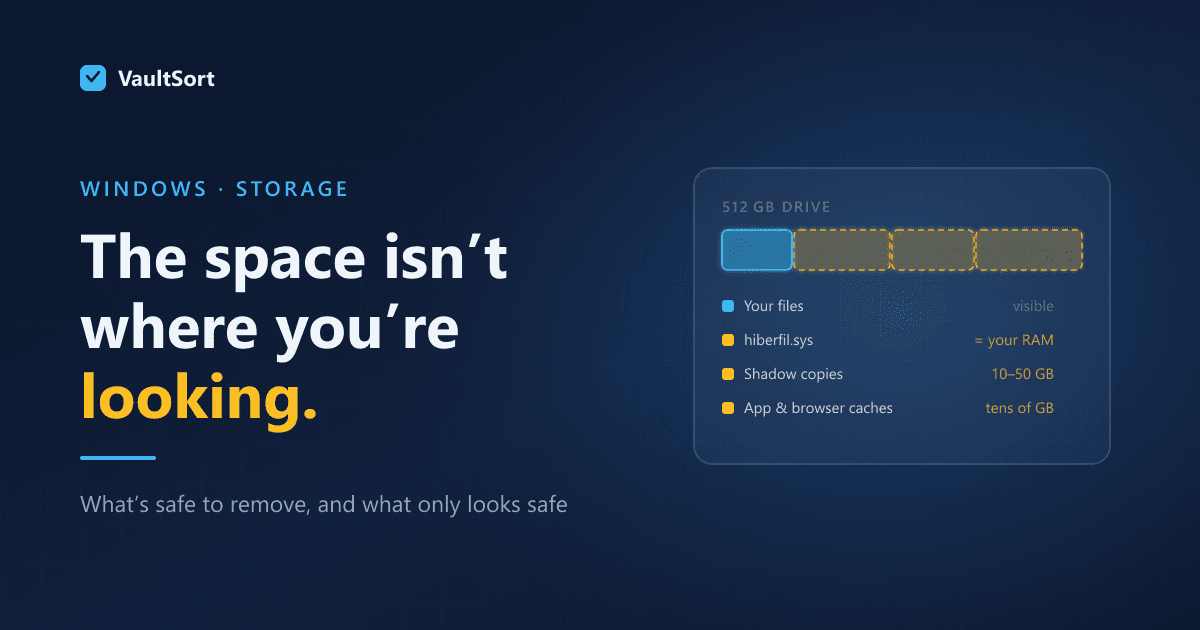 How to Free Up Disk Space on Windows Without Deleting Anything You Need
