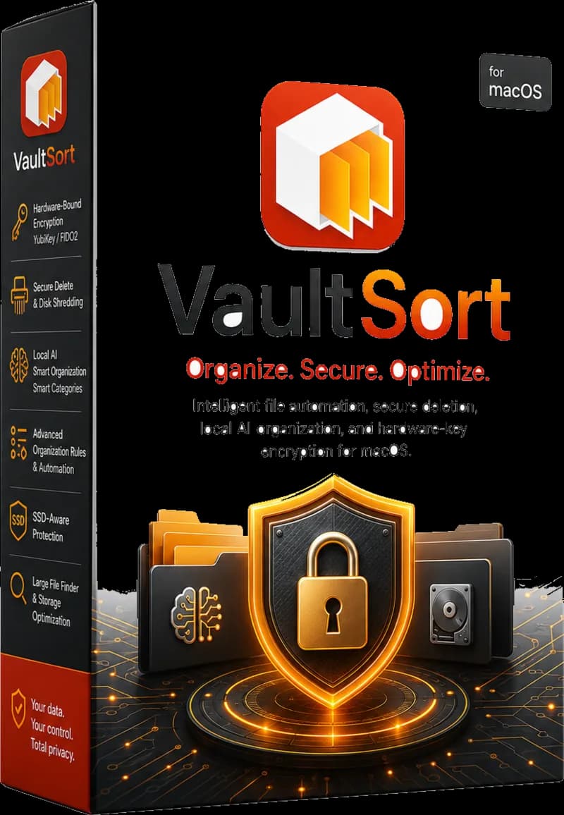 VaultSort for macOS — boxed software