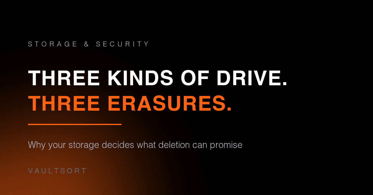 Why Your Mac's Storage Type Matters for Data Security — And How VaultSort Now Sets the Global Standard